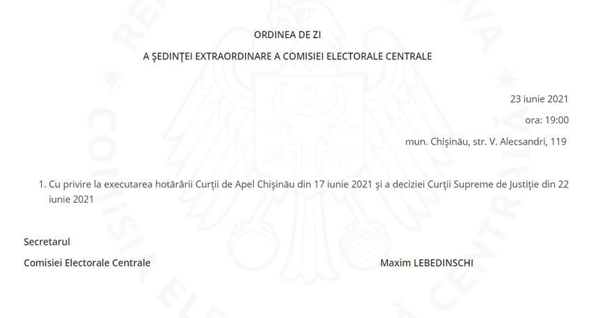 CEC se va convoca în ședință extraordinară. Subiectul - Câte secții de votare vor fi deschise în diaspora