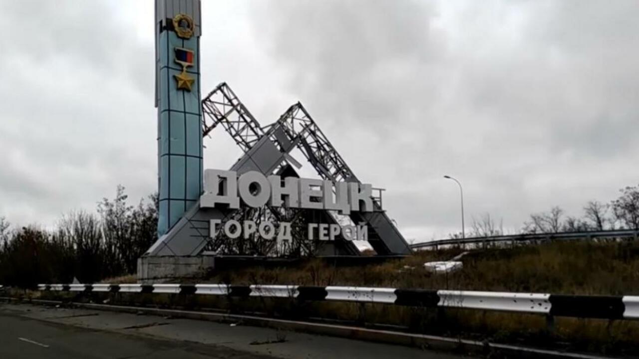 Exodul spre Rusia al locuitorilor din Donețk a început